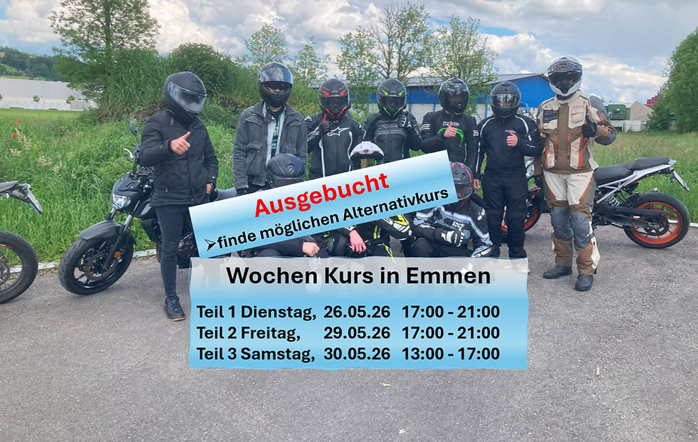Kursstart: Dienstag, 26.5.2026 17:00-21:00 Kursdauer.12.Stunden CHF480.- Kursnummer 012