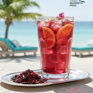 Flores secas de Hibiscus de Egipto para infusión de Jamaica premium.