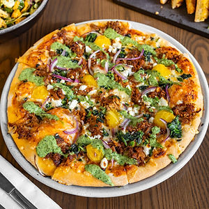 Moroccan Lamb Pizza