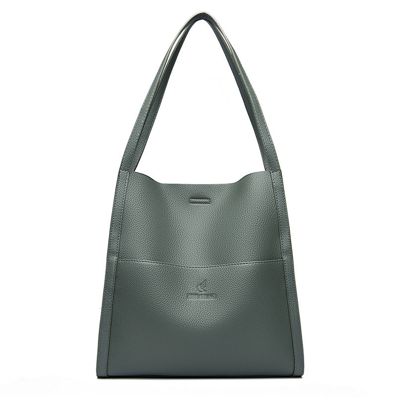 Thumbnail: Women Shoulder Sac Tote Large Leather Bag
