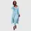 Thumbnail: V-Neck Long Pant with Coat Two Piece Designs