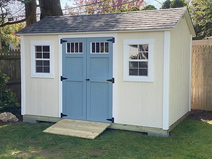 Double Transom Door shed.webp
