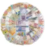 Набір 25 різних банкнот світу в ідеальному стані UNC