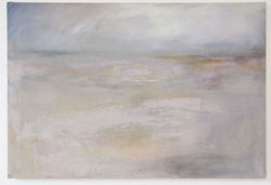 Nostalgia (Swakop Plains) 2015, ash acrylic canvas