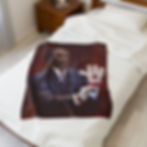 Thumbnail: Hamburger Accomplice. OJ Simpson Hamburger Helper Glove. Plush Blanket