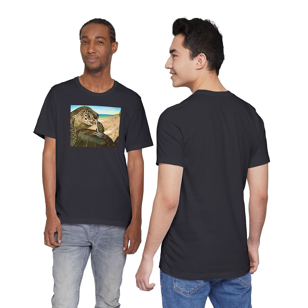 Thumbnail: Coke Sniffing Turtle Unisex Jersey Short Sleeve Tee