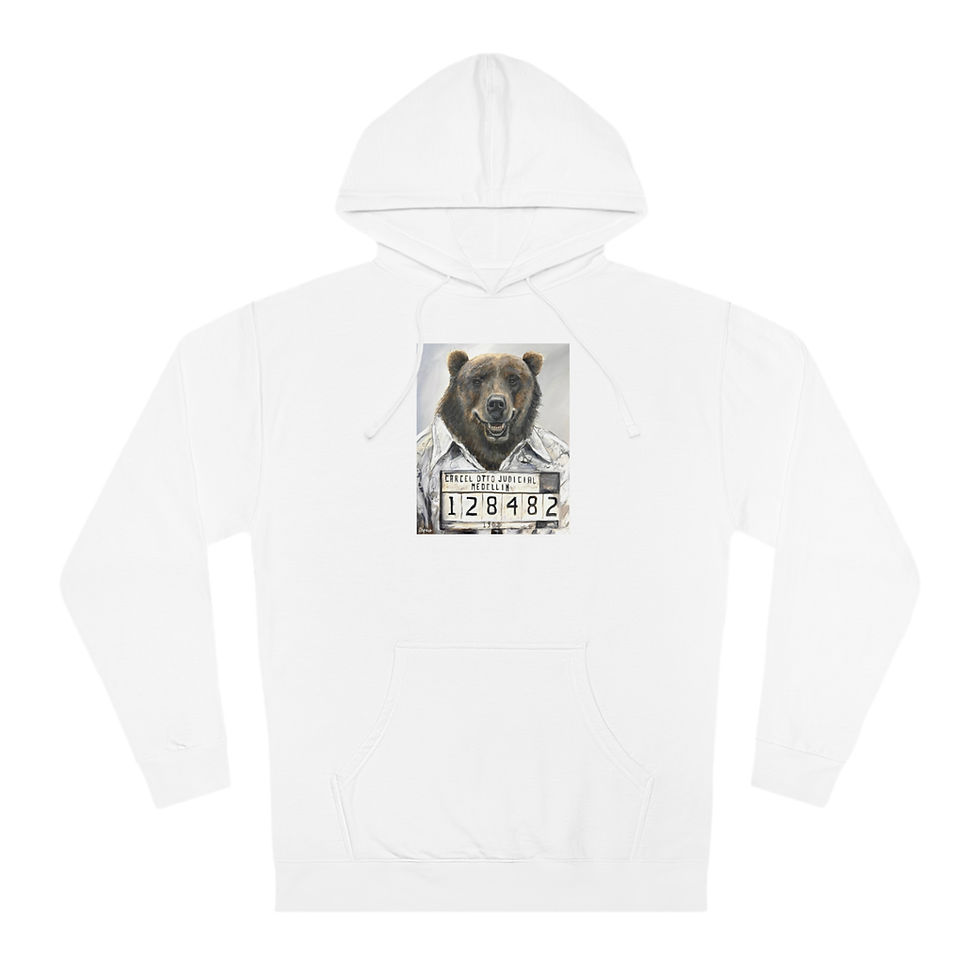 Thumbnail: Pablo EscoBear Unisex Hooded Sweatshirt