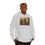 Thumbnail: Bigfoot saves baby animals from a forest fire. Unisex Hooded Sweatshirt