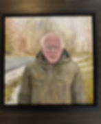 Bernie Sanders I am once again asking you to buy my painting. Original.
