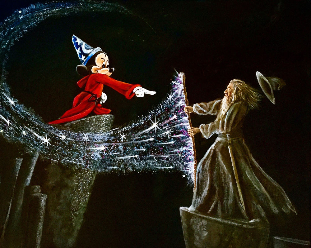 Gandalf vs Mickey