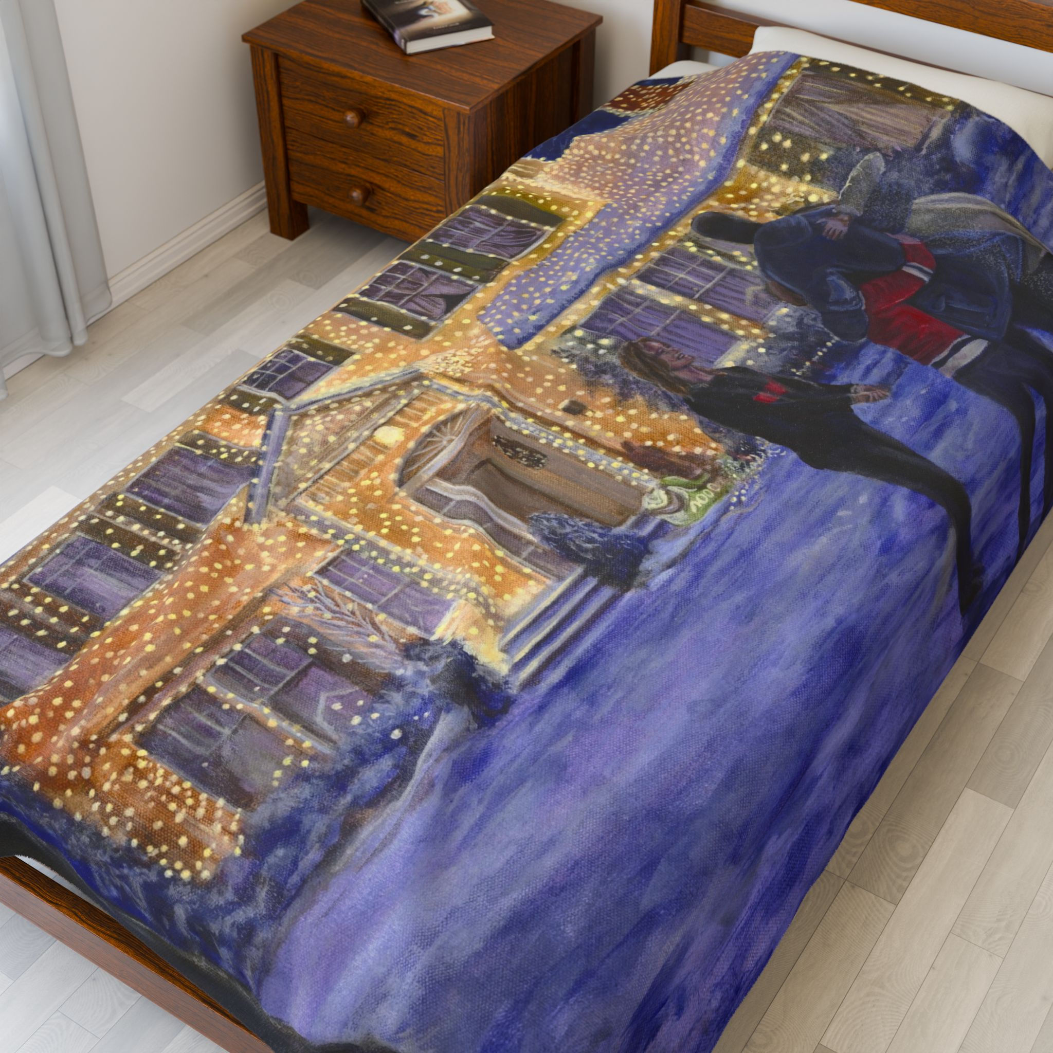 Griswold House from Christmas Vacation. Plush Blanket