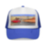 Thumbnail: Hippo powered rocket fart fiat 500, raccoon red car. Trucker  Hat, Cap