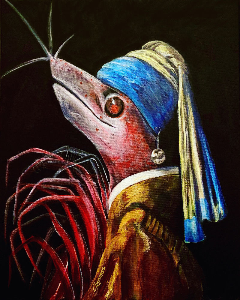 The Krill with the Pearl Earring.