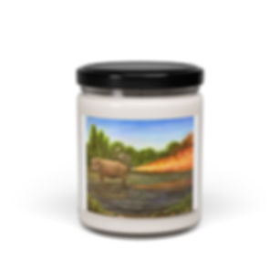 Hippo Fart  Scented Soy Candle, 9oz