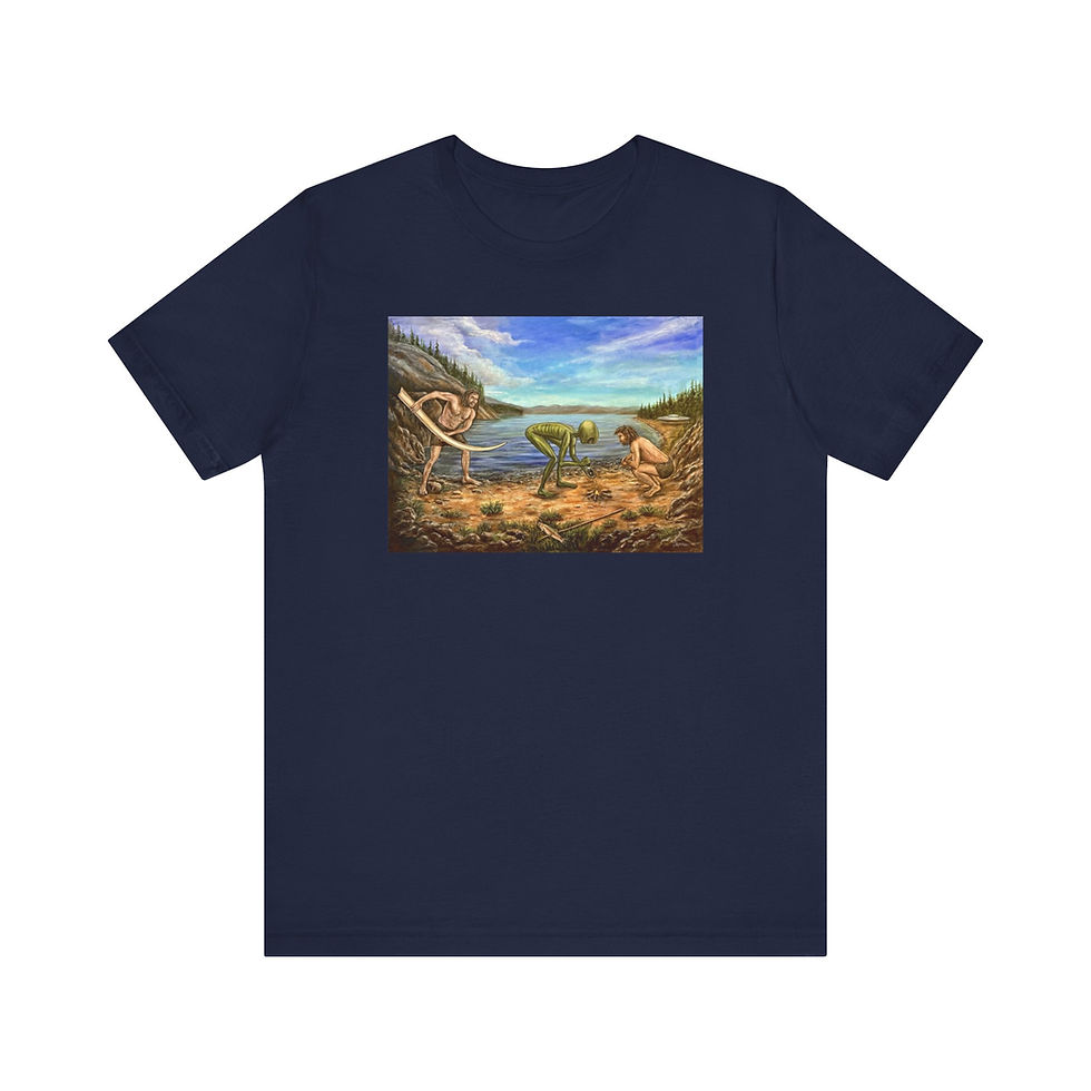 Thumbnail: Alien Butt Probe Origin Story Unisex Jersey Short Sleeve Tee