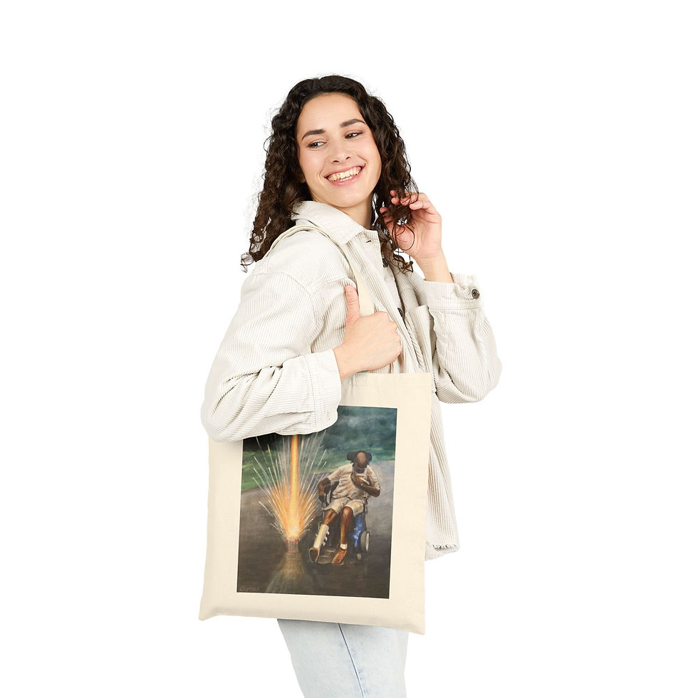Thumbnail: Back up back it up Terry! Put it in reverse, Terry!  Canvas Tote Bag.