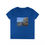 Thumbnail: Drinking Buddies. Jaws drinks a beer with quint. Ladies' V-Neck T-Shirt.
