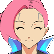 girl nodding yes animation