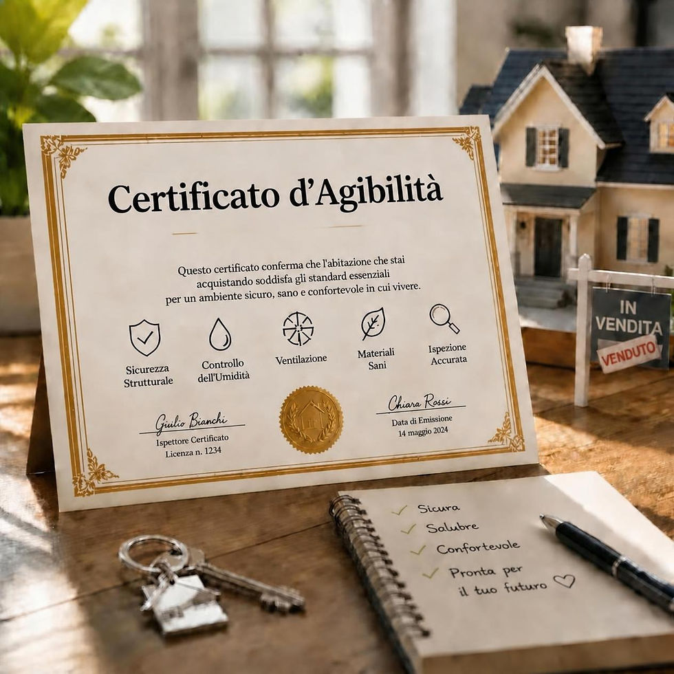Certificato d'Agibilità