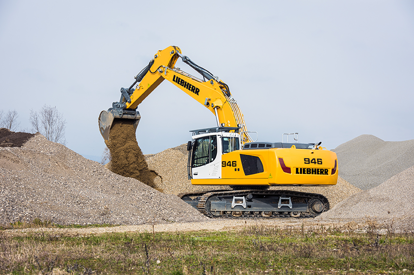 liebherr excavator