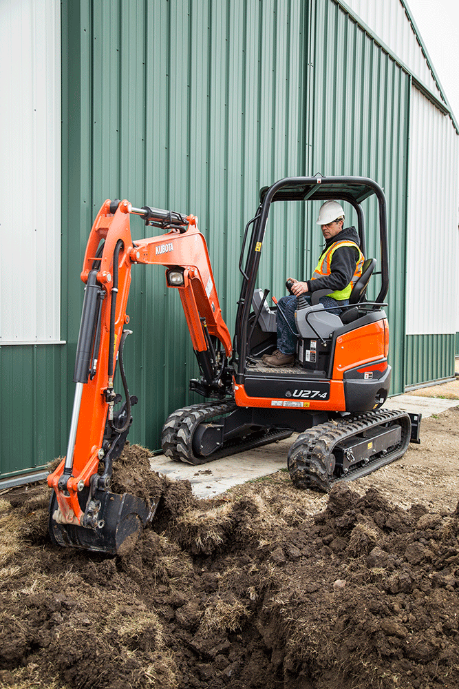 Kubota U27-4 mini excavator