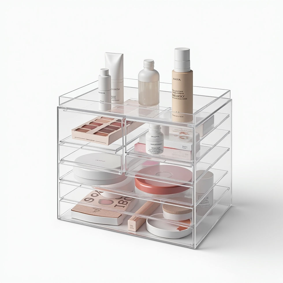 Tiered Makeup Organizer