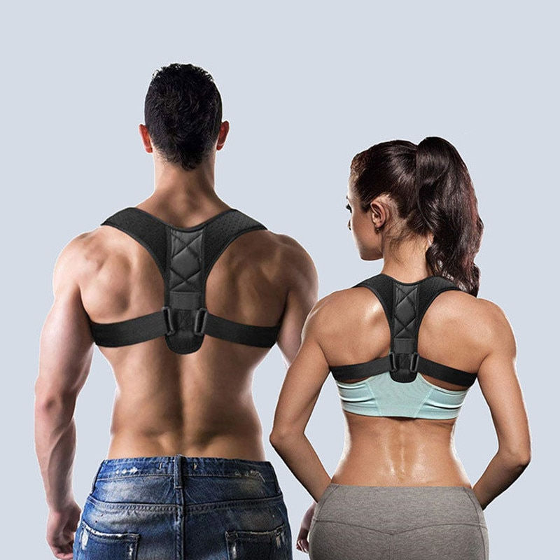 Medical Adjustable Clavicle Posture Corrector Support Belt for Men & Women