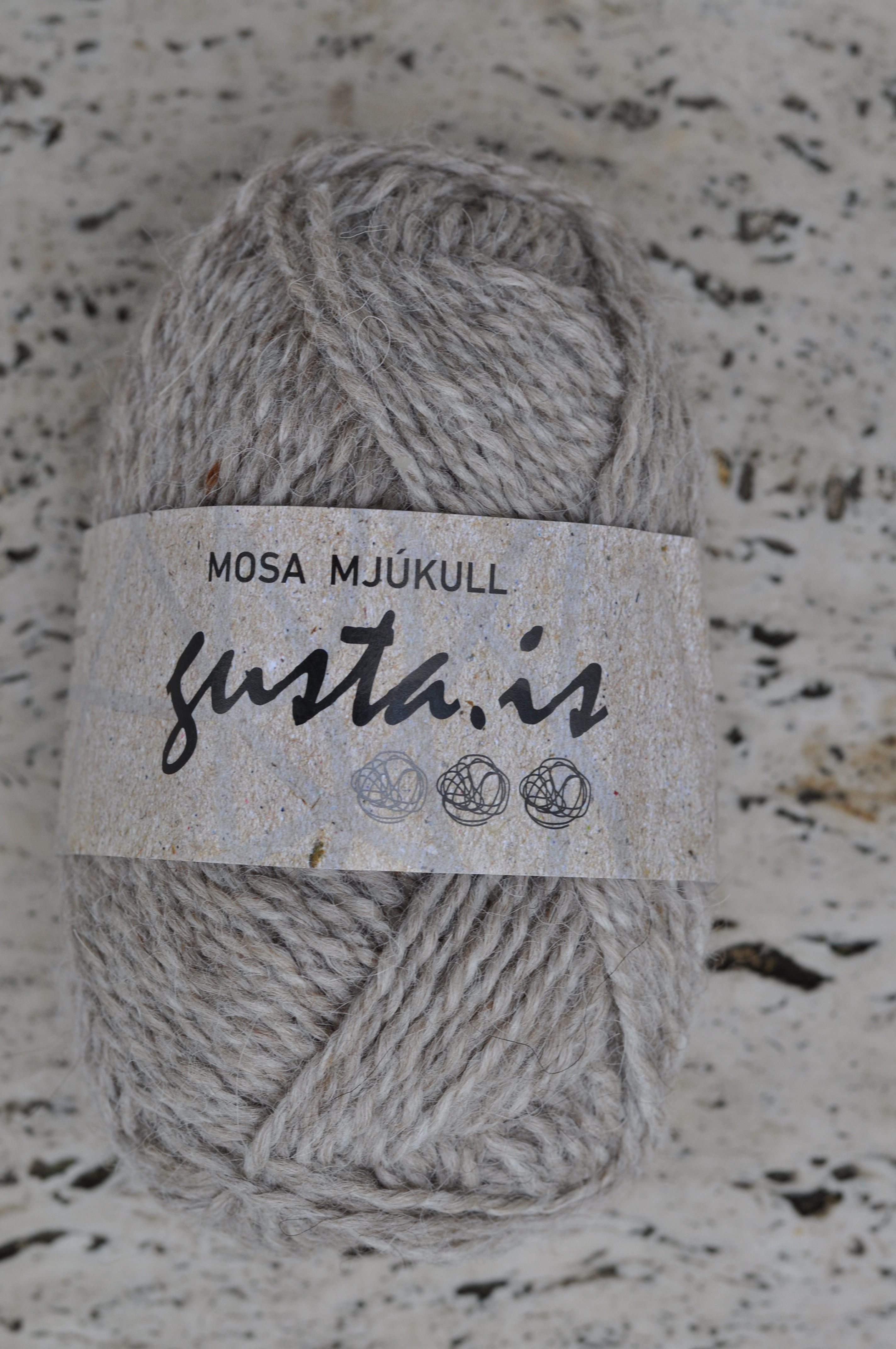 3500 kamel Mosa mjúkull garn