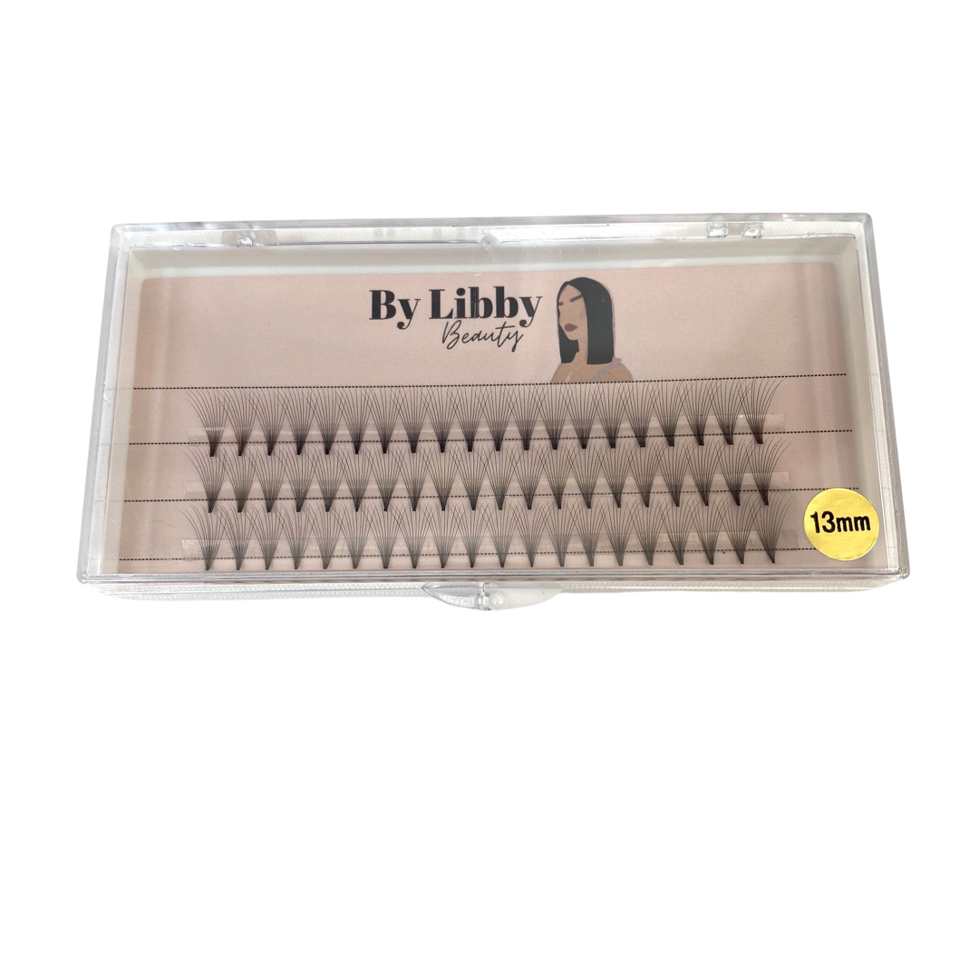13MM Individual Eyelashes (60 Clusters)