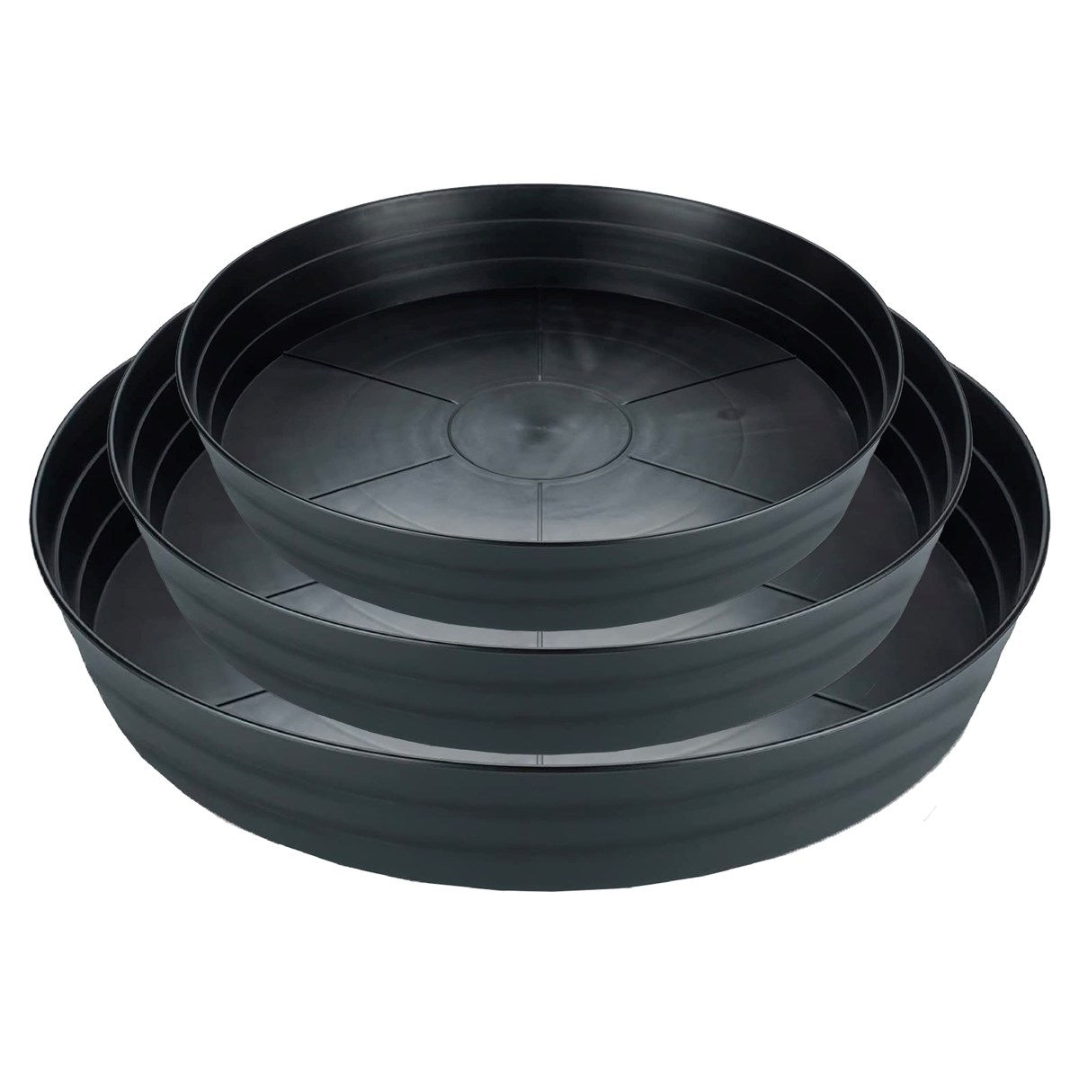 Deep Round Pot Saucers Pack of 10