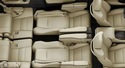 Reclining seats offer maximum relaxation during your journey.