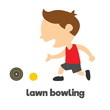physical education (P.E.) teaching lawn bowls lessons