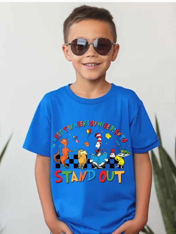 Why Fit in When You Were Born to Stand Out -Toddler/Kids