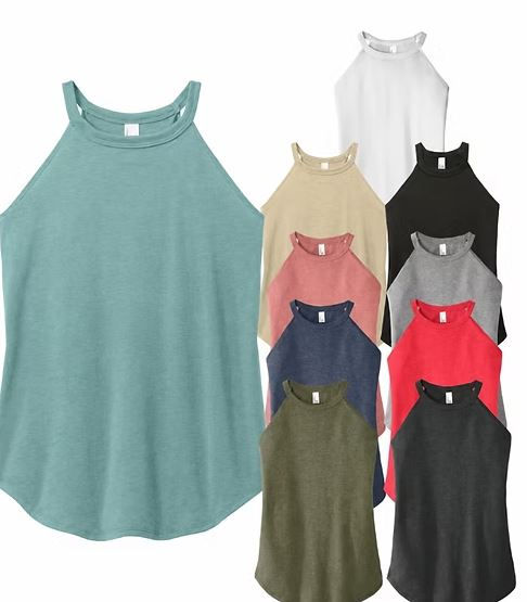 Thumbnail: Carbon Dino Camo Rocker Tank Top