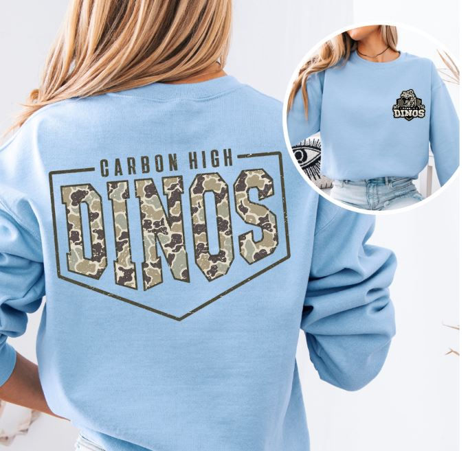 Thumbnail: Carbon Dinos Camo Sweatshirt