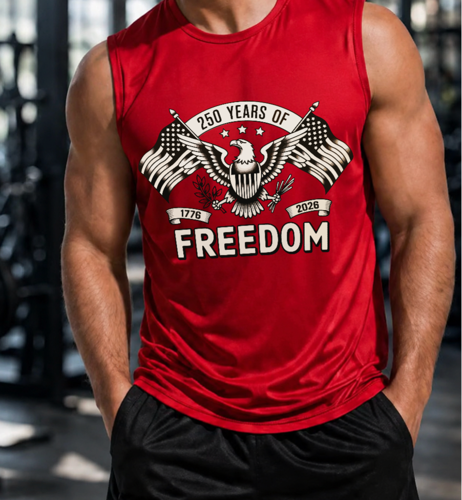 Thumbnail: 250 Years of Freedom Muscle Tank Top