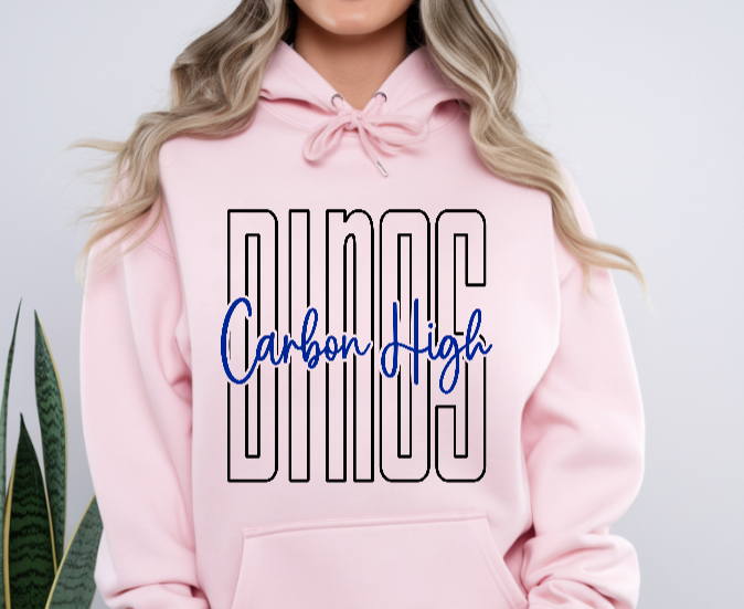 Thumbnail: Carbon High Dinos Hoodie