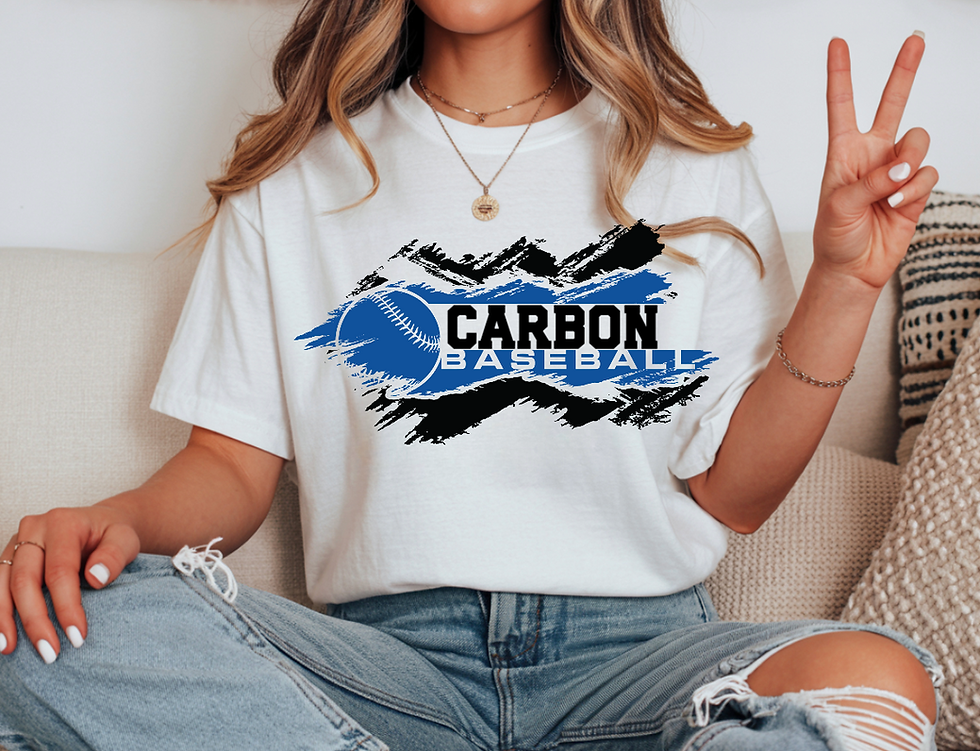 Thumbnail: Carbon Baseball Graphic Tee