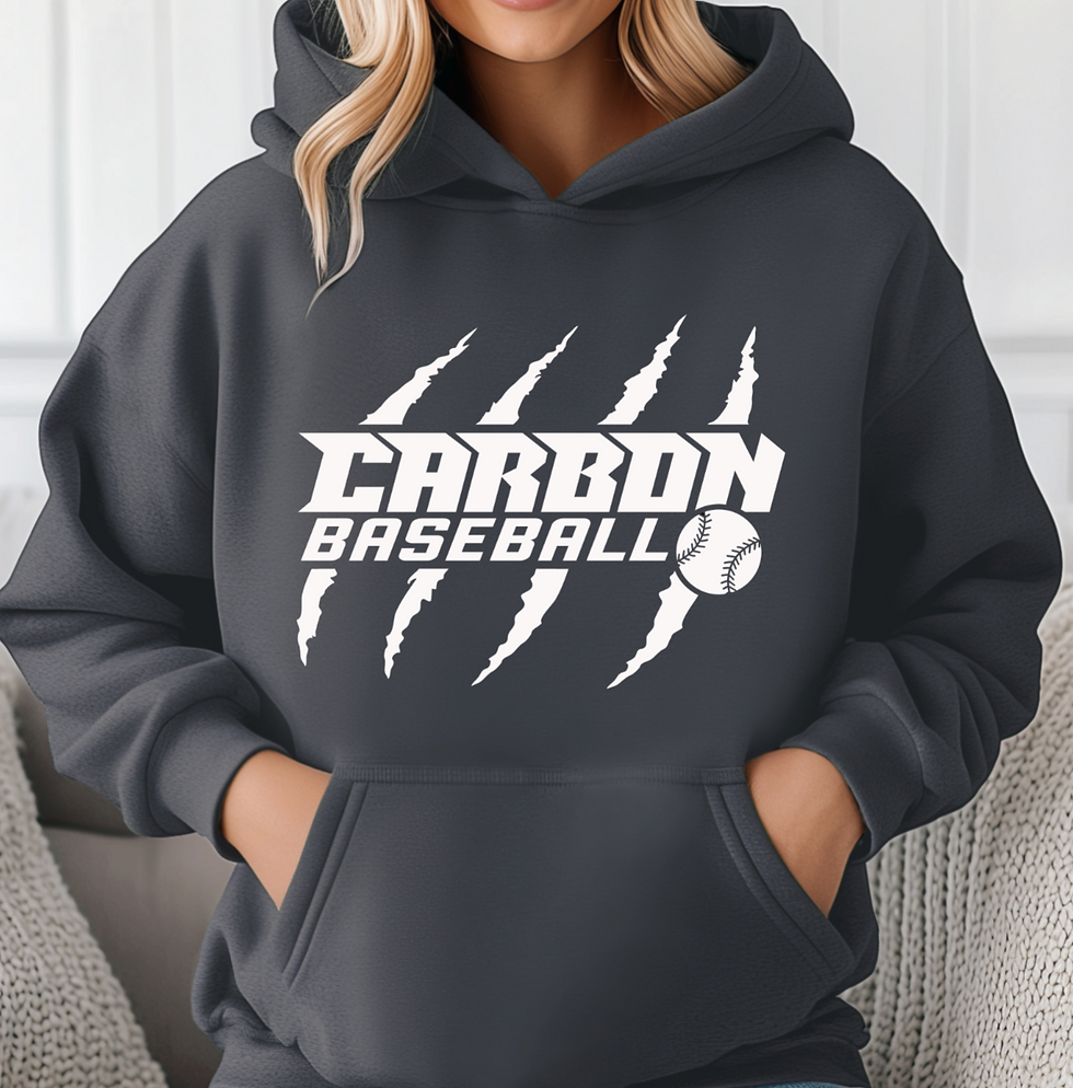 Thumbnail: Carbon Baseball Claw Hoodie