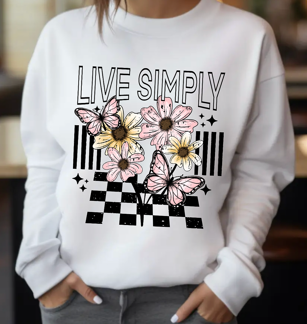 Thumbnail: Live Simply Sweatshirt