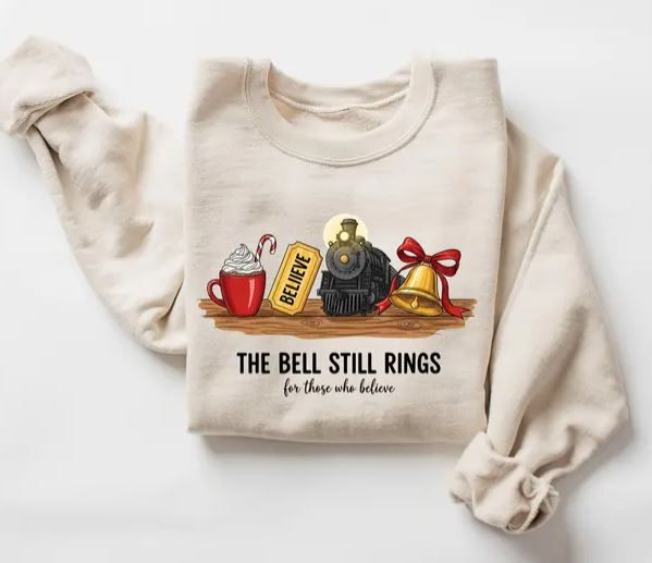 Thumbnail: The Bell Still Rings Polar Express Sweatshirt
