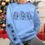 Thumbnail: Snowman with Snowflake Sleeve Sweatshirt
