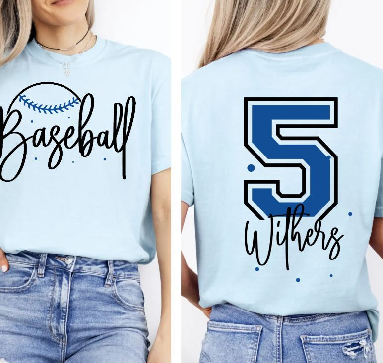 Thumbnail: Baseball Custom Graphic Tee