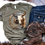 Thumbnail: Wagon Wheel Bull Skull Tee