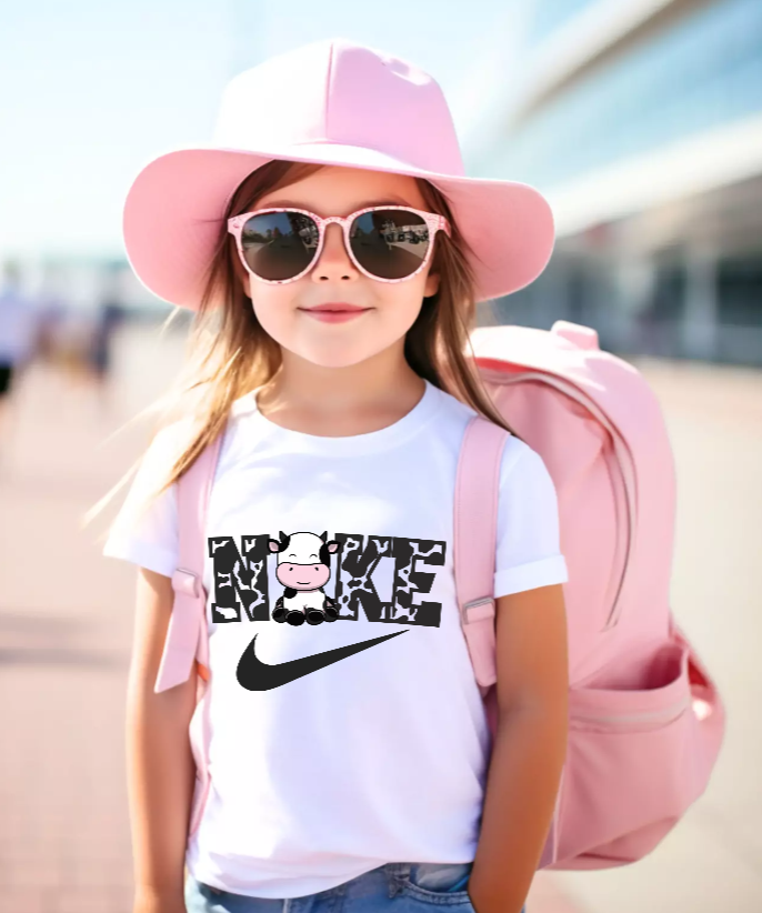 Thumbnail: Black Cow Infant/Toddler/Kids Size