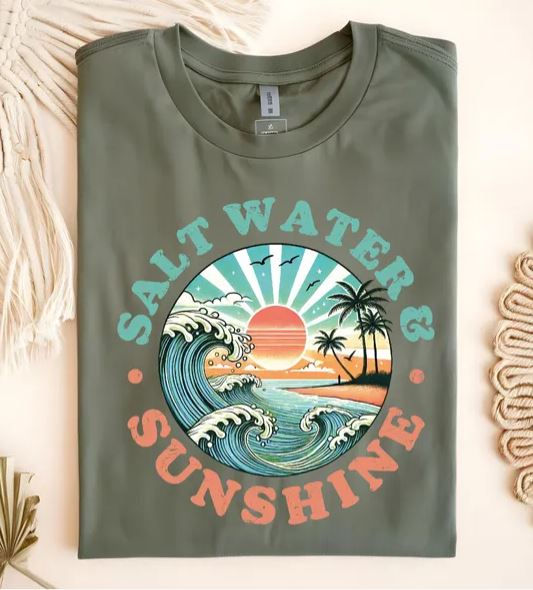 Thumbnail: Salt Water & Sunshine Graphic Tee