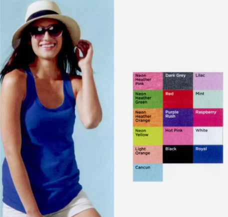 Thumbnail: USA Checker Racerback Tank Top