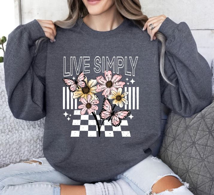 Thumbnail: Live Simply Sweatshirt
