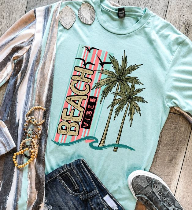 Thumbnail: Beachy Vibes Retro Graphic Tee