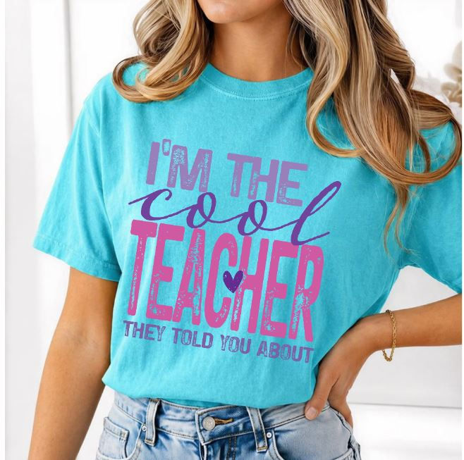 Thumbnail: Teach Comfort Color Shirt